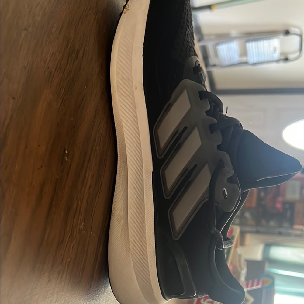 Adidas Black and White Sneakers